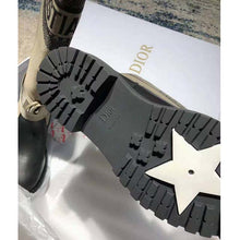 Load image into Gallery viewer, Dior Women D-Major Boot Taupe and Black Technical Fabric and Calfskin