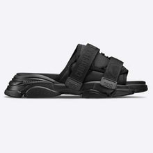 Load image into Gallery viewer, Dior Women D-Wander Slide Black Camouflage Technical Fabric-Black