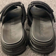 Load image into Gallery viewer, Dior Women D-Wander Slide Black Camouflage Technical Fabric-Black