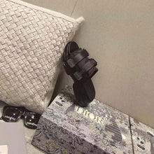 Load image into Gallery viewer, Dior Women D-Wander Slide Black Technical Fabric with Camouflage Print