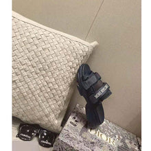 Load image into Gallery viewer, Dior Women D-Wander Slide Dark Blue Camouflage Technical Fabric