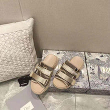 Load image into Gallery viewer, Dior Women D-Wander Slide Nude Camouflage Technical Fabric