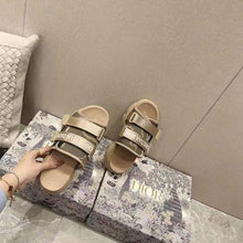Load image into Gallery viewer, Dior Women D-Wander Slide Nude Camouflage Technical Fabric