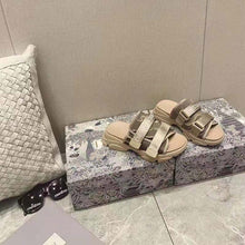 Load image into Gallery viewer, Dior Women D-Wander Slide Nude Camouflage Technical Fabric
