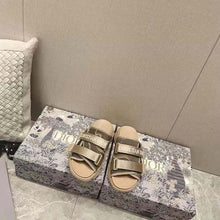 Load image into Gallery viewer, Dior Women D-Wander Slide Nude Camouflage Technical Fabric