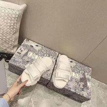 Load image into Gallery viewer, Dior Women D-Wander Slide White Camouflage Technical Fabric