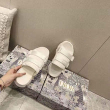 Load image into Gallery viewer, Dior Women D-Wander Slide White Camouflage Technical Fabric