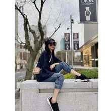 Load image into Gallery viewer, Dior Women D-Wander Sneaker Black Dior Oblique Technical Fabric