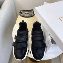 Load image into Gallery viewer, Dior Women D-Wander Sneaker Black Dior Oblique Technical Fabric