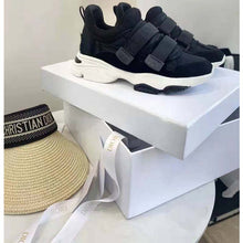 Load image into Gallery viewer, Dior Women D-Wander Sneaker Black Dior Oblique Technical Fabric