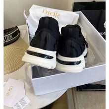 Load image into Gallery viewer, Dior Women D-Wander Sneaker Black Dior Oblique Technical Fabric