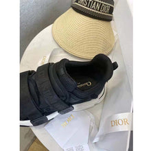 Load image into Gallery viewer, Dior Women D-Wander Sneaker Black Dior Oblique Technical Fabric