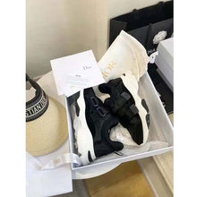 Load image into Gallery viewer, Dior Women D-Wander Sneaker Black Dior Oblique Technical Fabric