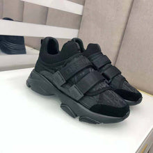 Load image into Gallery viewer, Dior Women D-wander Sneaker Uber Black Dior Oblique Technical Fabric