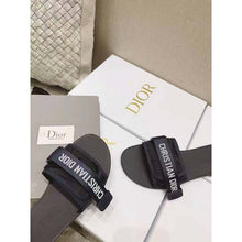 Load image into Gallery viewer, Dior Women Dio(r) Evolution Slide Denim Blue Camouflage Technical Fabric