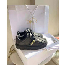 Load image into Gallery viewer, Dior Women Dior-ID Sneaker Black Calfskin and Rubber