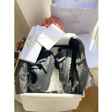 Load image into Gallery viewer, Dior Women Dior-ID Sneaker Black Calfskin and Rubber