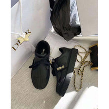 Load image into Gallery viewer, Dior Women Dior-ID Sneaker Black Calfskin and Rubber