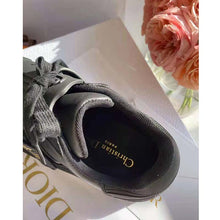 Load image into Gallery viewer, Dior Women Dior-ID Sneaker Black Calfskin and Rubber