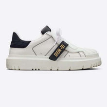 Load image into Gallery viewer, Dior Women Dior-ID Sneaker White and Deep Blue Calfskin and Rubber