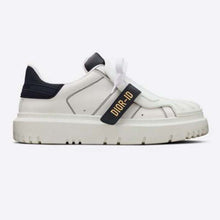 Load image into Gallery viewer, Dior Women Dior-ID Sneaker White and Deep Blue Calfskin and Rubber
