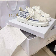 Load image into Gallery viewer, Dior Women Dior-ID Sneaker White and French Blue Technical Fabric