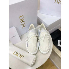 Load image into Gallery viewer, Dior Women Dior-ID Sneaker White and French Blue Technical Fabric