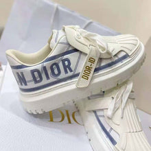 Load image into Gallery viewer, Dior Women Dior-ID Sneaker White and French Blue Technical Fabric