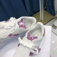Load image into Gallery viewer, Dior Women Dior-id Sneaker White and Metallic Pink Calfskin
