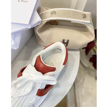 Load image into Gallery viewer, Dior Women Dior-ID Sneaker White and Nude Calfskin and Rubber