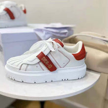 Load image into Gallery viewer, Dior Women Dior-ID Sneaker White and Nude Calfskin and Rubber