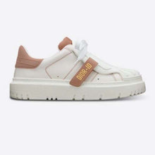 Load image into Gallery viewer, Dior Women Dior-ID Sneaker White and Nude Calfskin and Rubber