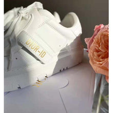 Load image into Gallery viewer, Dior Women Dior-ID Sneaker White Calfskin and Rubber