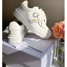 Load image into Gallery viewer, Dior Women Dior-ID Sneaker White Calfskin and Rubber
