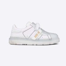 Load image into Gallery viewer, Dior Women Dior-Id Sneaker White Calfskin and Transparent Rubber