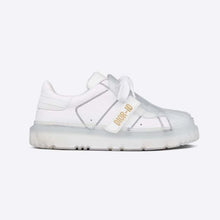 Load image into Gallery viewer, Dior Women Dior-Id Sneaker White Calfskin and Transparent Rubber