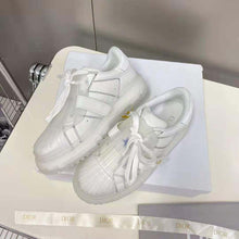Load image into Gallery viewer, Dior Women Dior-Id Sneaker White Calfskin and Transparent Rubber
