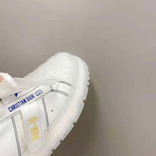 Load image into Gallery viewer, Dior Women Dior-Id Sneaker White Calfskin and Transparent Rubber