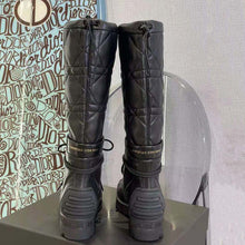 Load image into Gallery viewer, Dior Women Dioriron Boot Black Quilted Cannage Calfskin
