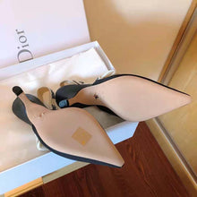 Load image into Gallery viewer, Dior Women J Adior Slingback Pump Black Technical Fabric