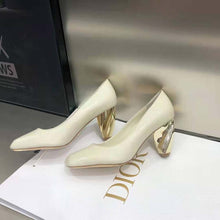 Load image into Gallery viewer, Dior Women Rhodes Pump White Calfskin