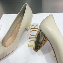 Load image into Gallery viewer, Dior Women Rhodes Pump White Calfskin