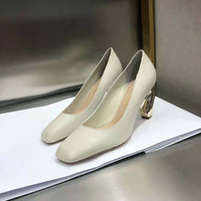 Load image into Gallery viewer, Dior Women Rhodes Pump White Calfskin