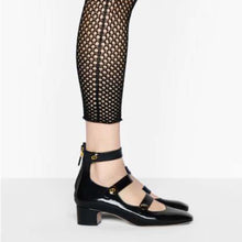 Load image into Gallery viewer, Dior Women Shoes D-Doll Pump Black Shiny Laminated Calfskin