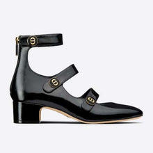 Load image into Gallery viewer, Dior Women Shoes D-Doll Pump Black Shiny Laminated Calfskin