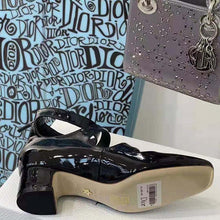 Load image into Gallery viewer, Dior Women Shoes D-Doll Pump Black Shiny Laminated Calfskin