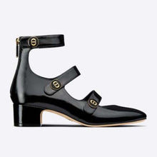 Load image into Gallery viewer, Dior Women Shoes D-Doll Pump Black Shiny Laminated Calfskin