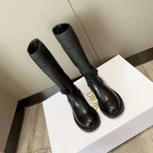 Load image into Gallery viewer, Dior Women Shoes D-Major Boot Black Technical Fabric and Calfskin