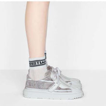 Load image into Gallery viewer, Dior Women Shoes Dior-ID Sneaker Gray Reflective Technical Fabric