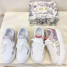 Load image into Gallery viewer, Dior Women Shoes Dior-ID Sneaker Gray Reflective Technical Fabric